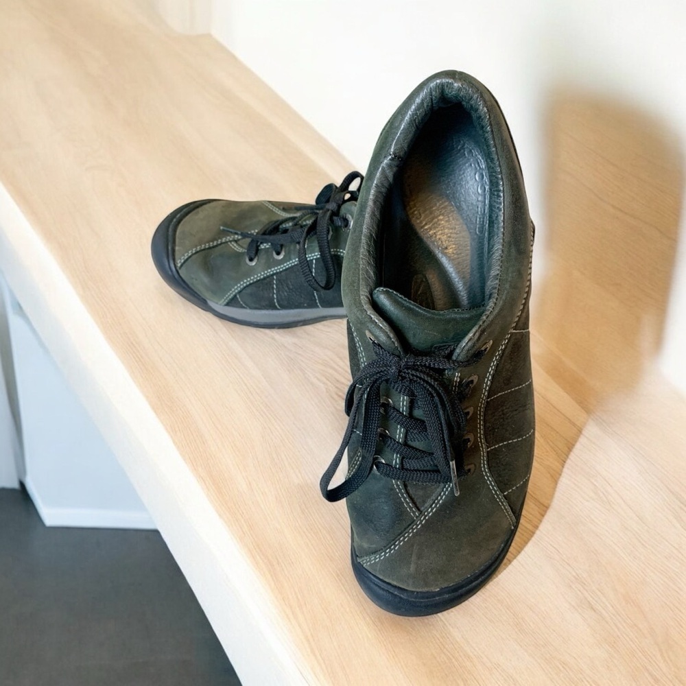 Keen Presidio Black Smoke Walking, Hiking, Biking Shoes Size 10 - Picture 6 of 10